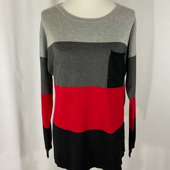 NWT Karissa & Me Stripe Sweater - Picture 1 of 5